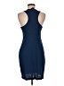 Bobi Solid Blue Casual Dress Size M - photo 2