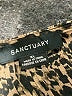 Sanctuary Animal Print Brown Short Sleeve Blouse Size XL - photo 7