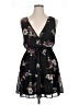 Speechless 100% Polyester Floral Black Cocktail Dress Size XL - photo 1
