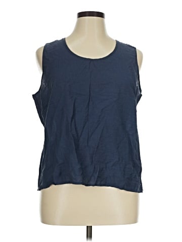 Focus Sleeveless Blouse (view 1)