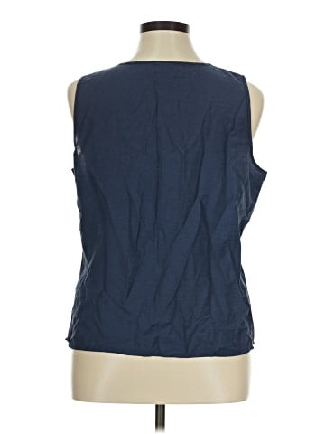 Focus Sleeveless Blouse (view 2)