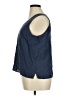 Focus Blue Sleeveless Blouse Size XL - photo 5