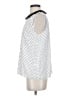 CeCe 100% Polyester Polka Dots White Sleeveless Blouse Size S - photo 5