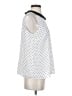 CeCe 100% Polyester Polka Dots White Sleeveless Blouse Size S - photo 4