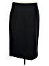 J.Crew 100% Wool Solid Black Wool Skirt Size 8 (tall) - photo 1