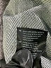Cos 100% Cotton Paisley Black Long Sleeve Button-Down Shirt Size 6 - photo 8