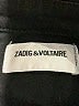 Zadig & Voltaire Black Denim Jacket Size Lg (3) - photo 6