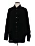 Gap 100% Polyester Solid Black Long Sleeve Blouse Size L (tall) - photo 1