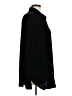 Gap 100% Polyester Solid Black Long Sleeve Blouse Size L (tall) - photo 4