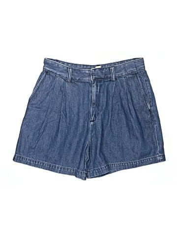 Madewell The Harlow Superwide Jean Short: Airy Denim Edition (view 1)