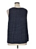 Evri Blue Sleeveless T-Shirt Size 1X - photo 2