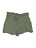 Primark Solid Green Shorts Size 6 - photo 1