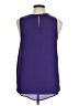 Mossimo 100% Polyester Purple Sleeveless Blouse Size XL - photo 2