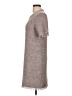 Ann Taylor Tweed Gray Casual Dress Size L - photo 5