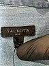 Talbots 100% Cotton Blue Short Sleeve Blouse Size 1X - photo 7