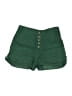 Moon River Solid Green Shorts Size S - photo 1