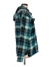 L.L.Bean 100% Cotton Plaid Teal Jacket Size M - photo 4