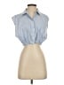 Elodie 100% Polyester Blue Sleeveless Blouse Size S - photo 1