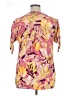Westbound Tropical Pink Short Sleeve Blouse Size 1X - photo 2