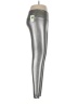 One Metallic Silver Active Pants Size M - photo 4