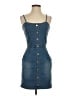 Missguided Blue Casual Dress Size 4 - photo 1