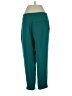 J.Crew Collection 100% Polyester Solid Teal Casual Pants Size 2 - photo 2