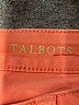 Talbots Color Block Orange Jeans Size 6 - photo 7