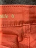 Talbots Color Block Orange Jeans Size 6 - photo 9