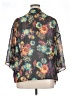Ruff Hewn Floral Black 3/4 Sleeve Blouse Size XL - photo 2