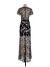 BCBGMAXAZRIA 100% Polyester Black Cocktail Dress Size 6 - photo 2