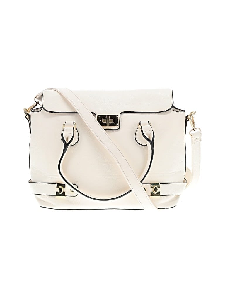 Pre-owned Assorted Brands Satchel In White