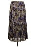 TanJay Print Gold Purple Casual Skirt Size 10 - photo 2