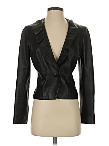an original MILLY of New York Leather Jacket (view 1)
