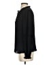 Ann Taylor LOFT 100% Polyester Black Long Sleeve Polo Size S - photo 5