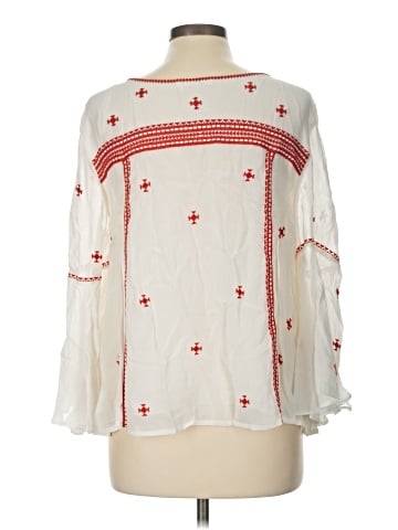 Floreat 3/4 Sleeve Blouse (view 2)