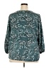 Ruby Rd. Paisley Teal Pullover Sweater Size 3X - photo 2