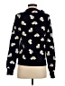 Band of Outsiders 100% Wool Hearts Black Wool Pullover Sweater Size 8 (4) - photo 2