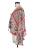 Tularosa 100% Polyester Orange 3/4 Sleeve Blouse Size M - photo 5
