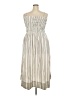 Haven Well Within Stripes Ivory Casual Dress Size XXL - photo 2