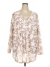 Unbranded Tan 3/4 Sleeve Blouse Size 4X - photo 1