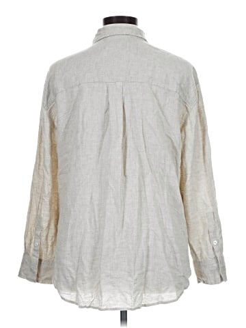 Banana Republic Factory Store Long Sleeve Button-Down Shirt (view 2)