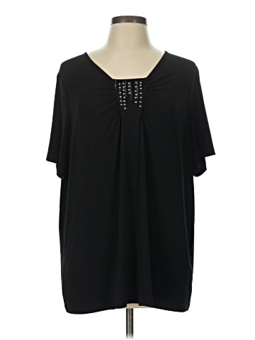 Maggie Barnes Short Sleeve Blouse (view 1)