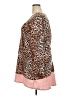 Ellen Tracy Animal Print Pink 3/4 Sleeve T-Shirt Size 2X - photo 5