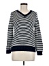 J.Crew 100% Cotton Stripes Blue Pullover Sweater Size M - photo 1