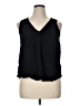 Kaari Blue 100% Rayon Black Tank Top Size XL - photo 1
