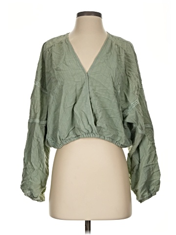 Very J 3/4 Sleeve Blouse (view 1)