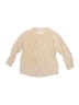 Zara Stripes Tan Long Sleeve Button-Down Shirt Size 12-18 mo - photo 1