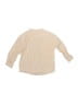 Zara Stripes Tan Long Sleeve Button-Down Shirt Size 12-18 mo - photo 2