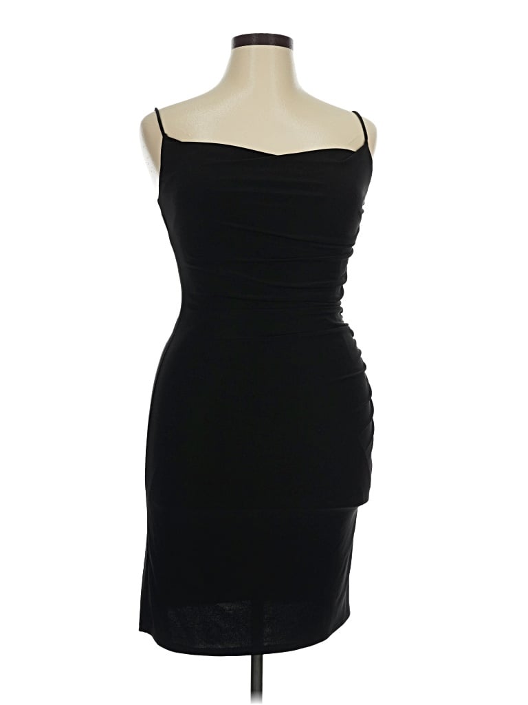 Pre-owned Laundry By Shelli Segal Cocktail Dress In Black
