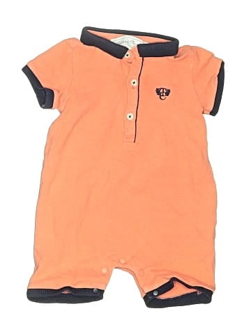 Tartine et Chocolat Short Sleeve Onesie (view 1)